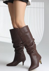 Resim LEYDİ SHOES MONA KÖRÜKLÜ ÇİZME 