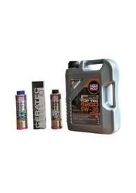 Resim Liqui Moly Bakım Seti 5w30 Motor Yağı + Motor İçi Temizleyici + Cera Tec Katkı + Enjektör Temizleyici 