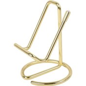 Resim Pazly Dayanıklı Metal Stand - Altın Masaüstü Tutucu - Ev & Ofis Altın 