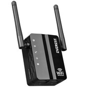 Resim EVEREST EWR-812N, 300Mbps, 2,4Ghz, WPS Butonu, 1Port LAN, 1Port WAN, Menzil Genişletici 