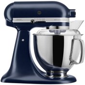 Resim KitchenAid Artisan 5KSM175PSEIB Ink 300 W 4.8 lt Mutfak Şefi Lacivert 