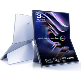 Resim Asus Zenscreen MQ17QH 17.3 OLED 2560X1920 0.2ms 60Hz Oyuncu Monitörü 