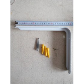 Resim Drl Hirdavat 230X290 mm Beyaz Raf Altı - Destek 4 Adet + Dübel Vida 