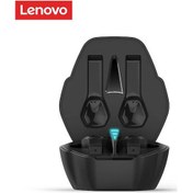 Resim Tenfowee "lenovo Hq08 Kablosuz Oyun Kulaklığı: Düşük Gecikmeli, Bluetooth 5.0, Dokunmatik Kontrol, 400mah Şarj Kutusu" 