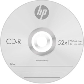 Resim Genel Markalar Hp Cd-R 700Mb-80Mın 52X 50Li Shrink 