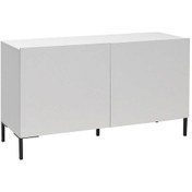 Resim Roma 2 Kapaklı Modüler Tv Ünitesi - Mat Lake Beyaz 120x70x43 Cm Gxyxd 