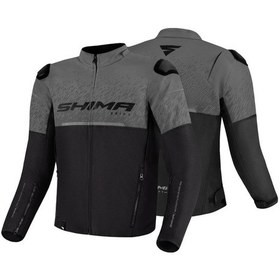 Resim Held Shima Drift Korumalı Motosiklet Montu Gri 