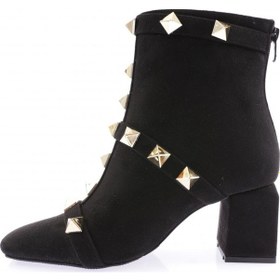 Resim Dgn K200-22k Kadin Troklu Çerçeve Topouklu Bot K200-1710-R1680 Siyah 