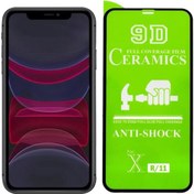 Resim iPhone Uyumlu Xr 9H Seramik Nano Full Kaplama Koruyucu 