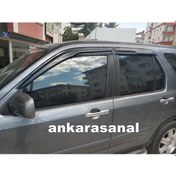 Resim Honda Crv Mügen Cam Rüzgarlığı 2002-2007 Arası 4 Lü Takım N11.31908 