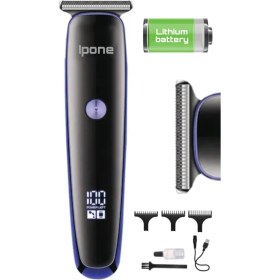 Resim Ipone IP-789 Profesyonel Tıraş Makinesi Gri Renkli Kablosuz Kullanım Özellikli Bay Bayanlar İçin 