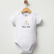 Resim Naive Baby %100 Pamuklu Bebek Body - Dişim Çıktı- Bebek Zıbın Badi 