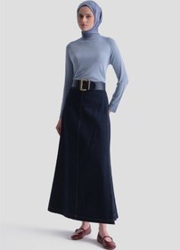 Resim Armine Basic Rayon Tunik Bebe Mavi 