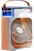 Resim Genel Markalar FikirShop Vantilatör Mini Fan 5 Spreyli Su Püskürtmeli 600 ML Buhar Makinesi Nemlendirici Mini Kl 