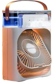 Resim Genel Markalar FikirShop Vantilatör Mini Fan 5 Spreyli Su Püskürtmeli 600 ML Buhar Makinesi Nemlendirici Mini Kl 