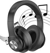 Resim Favors Kablosuz Bluetooth Kulaklık Mikrofonlu Hd Stereo Sound Kafaüstü Aux Sd Kart Girişli Siyah 