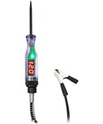 Resim Honmex 6v-12v-24v Dc Otomobil Devre Test Cihazı, Dijital Ekranlı, 1.2m Yaylı Kablolu, Kırılmayan Kablo Tamiri Aracı 