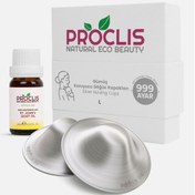 Resim Koruyucu Gümüş Göğüs Ucu Kapakları Large 