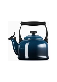Resim Le Creuset Geleneksel Islık Çalan Emaye Kaplı Çaydanlık, 2.1l Çaydanlıklar Lacivert 