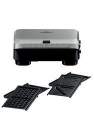 Resim Braun SnackMaker 5 Çift Taraflı Sandviç ve Waffle Makinesi, Yapışmaz Yüzey 