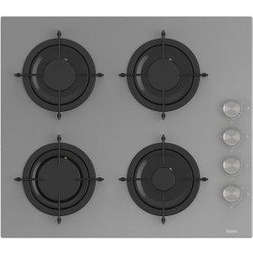 Resim Ferre Fryart Basic Serisi QXE62CPR + CS208 + D088 Ankastre Gri Set 