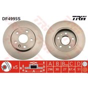 Resim Trw Df4995S Fren Diski Ön Insignia 08- / 9-5 10- 16 Jant Havali 2 537137308 
