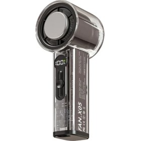 Resim Teknodayım Dijital Ekranlı USB Şarjlı Güçlü Taşınabilir El Fanı 
