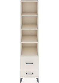 Resim Hyperion Dolap 4 Raflı 2 Çekmeceli 44x44x195 Aytaşı-aytaşı Aytaşı 