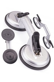 Resim PROXTECH Premium Yüksek Kalite Cam Fayans Kaldırma Metal Alüminyum Ikili Cam Fayans Taşıma Vantuz 