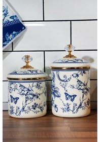 Resim Blukvn-8324-3 Miss Betty 15 Cm Emaye Büyük Boy Kavanoz 001 