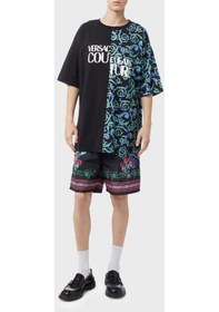 Resim Versace Jeans Couture Erkek T Shirt 74gahe06 Cj00e 899 Siyah 