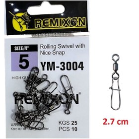 Resim Remixon Ym-3004 No:5 Klipsli Fırdöndü 10 Adet 