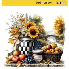 Resim Ütü İle Rub On Transfer Kağıdı R-100 30x30 Cm 