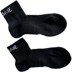 Resim Fitinsane Premium Performance Quarter Unisex Spor Çorap - Ter Tutmaz, Destekli, Klasik Rahatlık - Siyah 