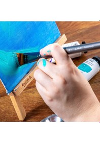 Resim Mm Sanatçı Akrilik Fırça Premium Taklon Açılı 24 