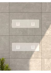 Resim Banyo Duş Rafı 2'li Yapışkanlı Ve Deliksiz Duş Organizer Suya Dayanıklı Siyah Raf Çok Renkli 