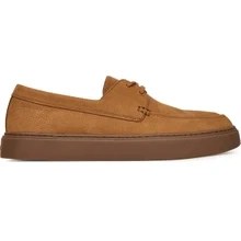 Resim Calvin Klein Erkek Hibrit Bağcıklı Tekne Kahverengi Loafer HM0HM01892-GCX 
