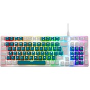 Resim Acer Emachines, Eak100, Yeşil/beyaz, Usb Kablolu, Rgb Backlight, Red Switch, Mekanik, Türkçe Q, 100 Tuşlu, Gaming Klavye 