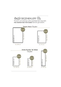 Resim Cool Halı Wool 01 Natural Yün Halı Jüt Halı Yolluk El Dokuma Jüt Kilim Hasır Halı Bohem El Halısı Krem Halı Krem - Natural 