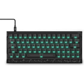 Resim Iqunix Iqunıx EV63 Dark Side Rs %60 Magnetic x Pro Manyetik Switch 8k Hz Hall Effect Hotswap Rgb Ingilizce Mekanik Gaming Klavye 