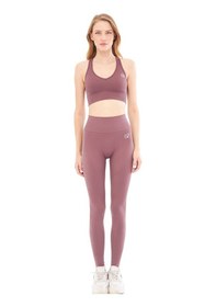 Resim Giorgina Ferri Yüksek Bel Esnek ve Toparlayıcı Yoga Koşu Spor ve Günlük Tayt Ch2 