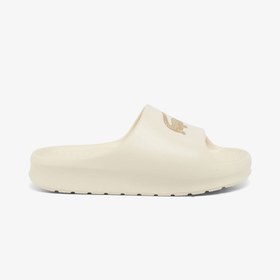 Resim Lacoste Croco 2.0 Kadın Krem Terlik 