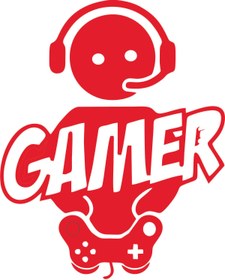 Resim Birim Matbaa GAMER STİCKER (80X100 CM) 