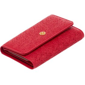 Resim Kırmızı Deri Kadın Cüzdan - S1CB00005788-A86 