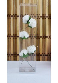 Resim 5 x 5 x 17 CM Asetat Kutu 50 'Li 