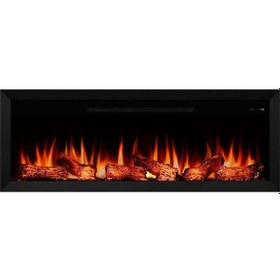 Resim Alaf 160- Isıtmalı Elektrikli Şömine Sınırsız Renkli Metal Çerçeveli 