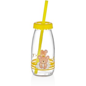 Resim Mons Alıştırma Bardağı Qlux Bpa İçermez Pipetli Bardak Bebek Çocuk Pipetli Bardak C-00521 