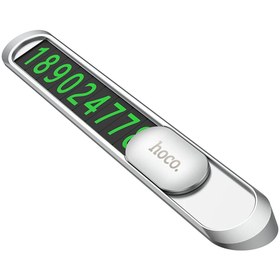 Resim hoco. PH41 Yapışkanlı Metal Numaratör - Gri 