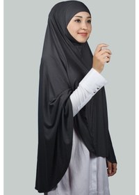 Resim Altobeh Hazır Türban Peçeli Pratik Eşarp Tesettür Nikaplı Hijab - Namaz Örtüsü Sufle (5XL) - Füme 