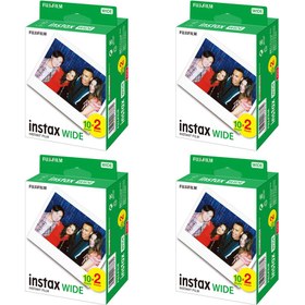 Resim Instax Wide 20'li Film 4'lü Set 80 Poz 